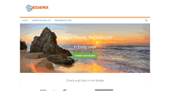 Desktop Screenshot of checkandpack.com